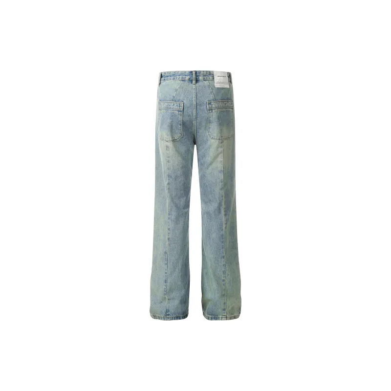 GBXM Jeans Unisex Washed Blue-2