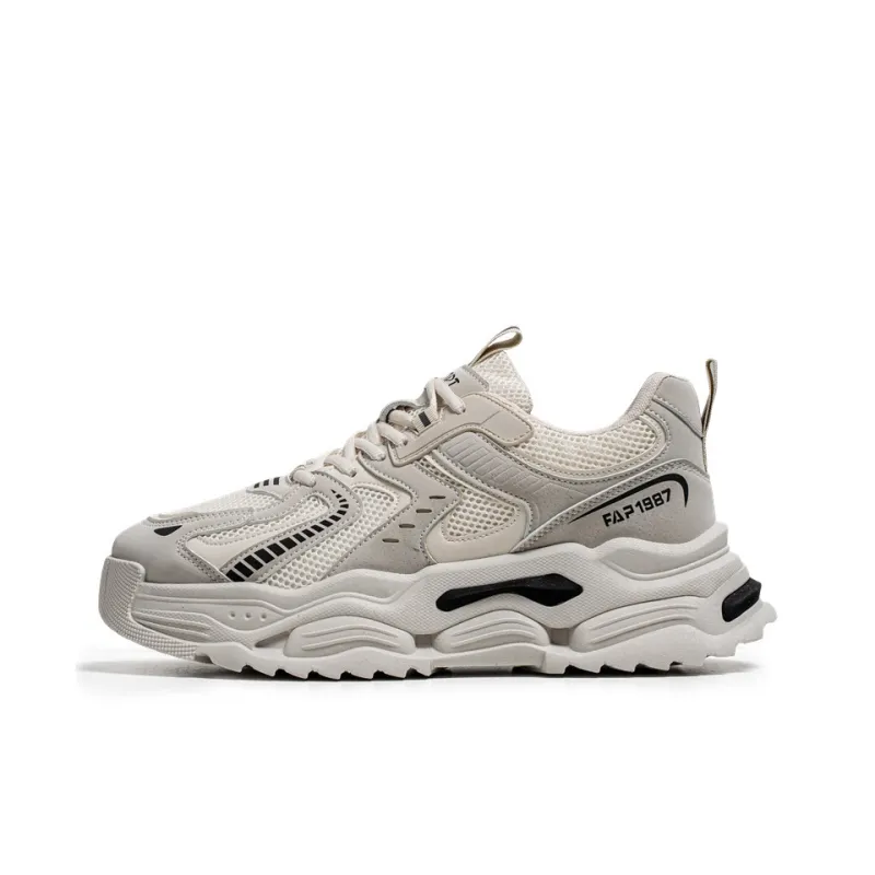 M.M Party Anti Slip Wear Resistant Low Top Chunky Sneakers Men's-1