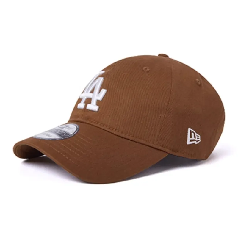 New Era Cotton Baseball Caps Unisex Brown-0