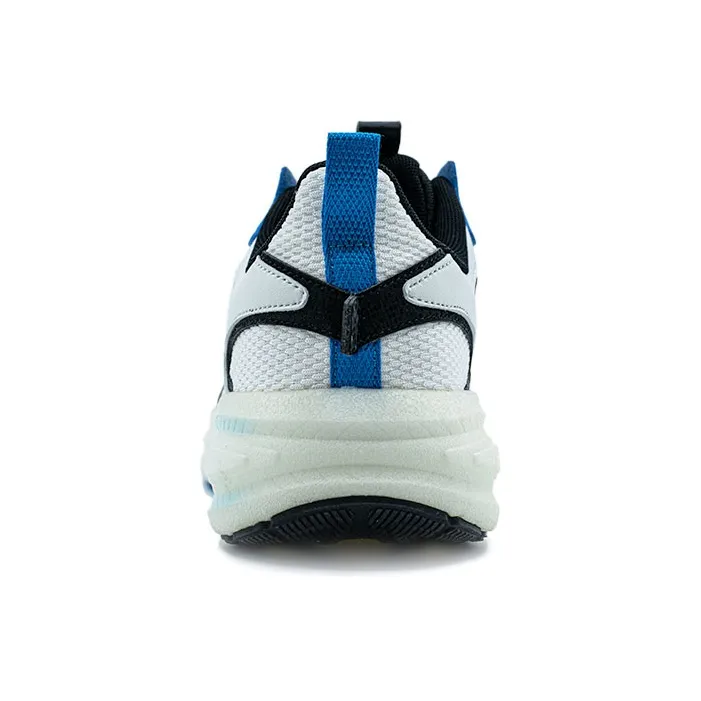 PEAK Anti Slip Wear Resistant Low Top Casual Running Shoes Men's White Blue-4
