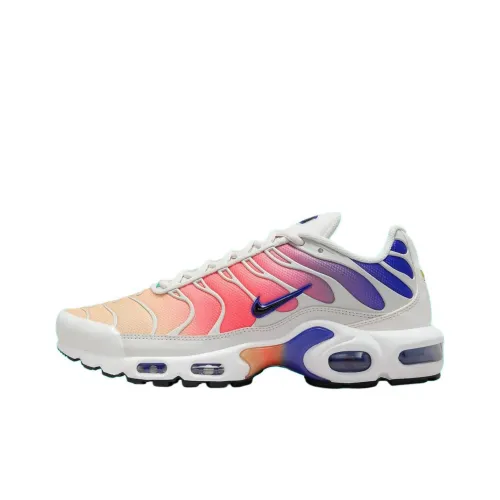 Nike Air Max Plus Running Shoes Unisex Low-Top White/Pink