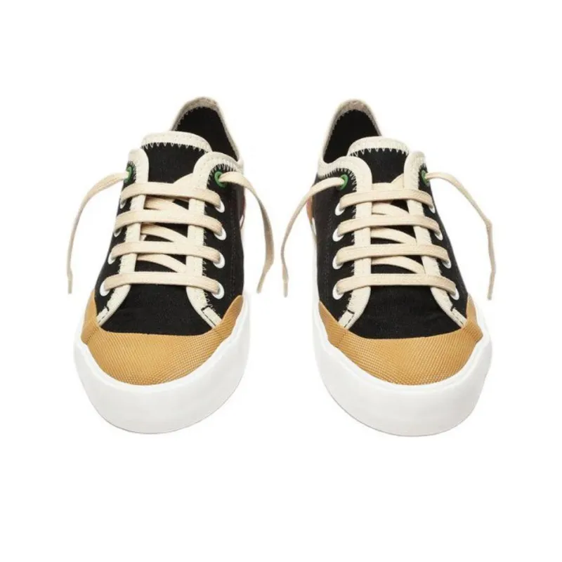 Schutz Low-Top Skateboard Shoes Women's Black-2