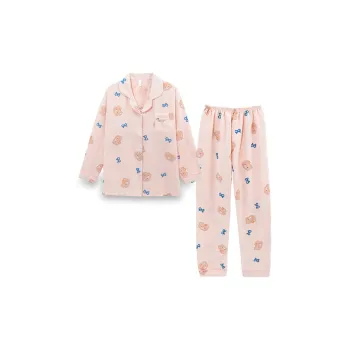Sleeping Beauty Pajama Set Women's Pink