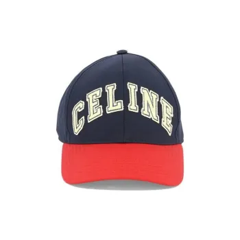 CELINE Logo Patch Baseball Cap