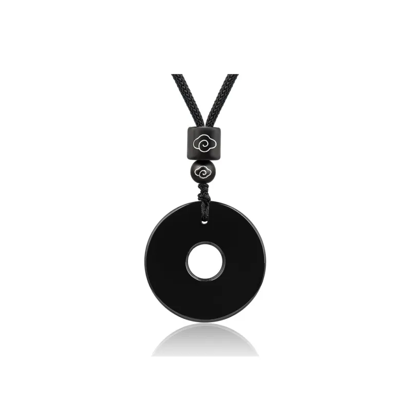 SIMPLE JOYS Obsidian Jewelry Unisex-1