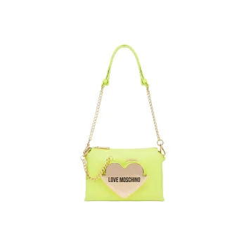 MOSCHINO Polyurethane Handbag Shoulder Bag Mini Women's Acid Green