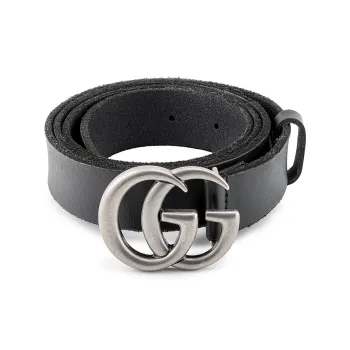 GUCCI Gg Logo Buckle Belt