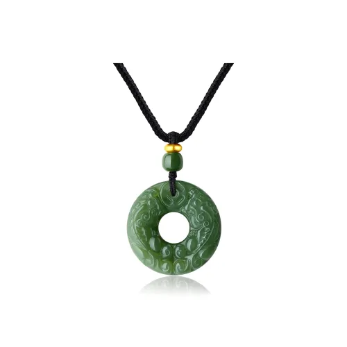 MOONS FAME Hetian Jade Pendants Men