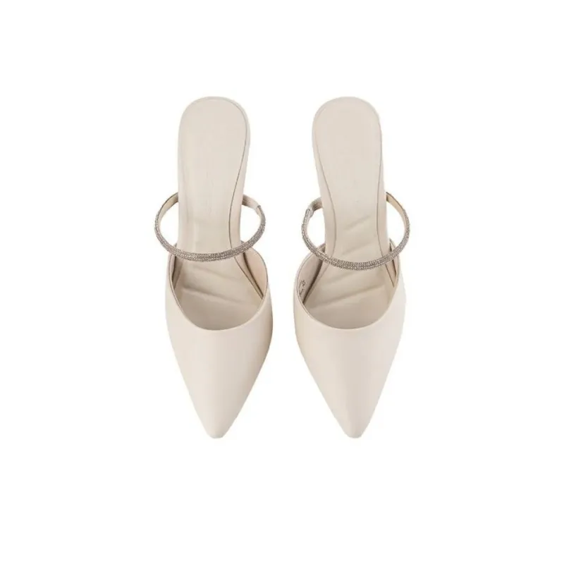 Hush Puppies Wrap-toe Slippers Women's Beige-4