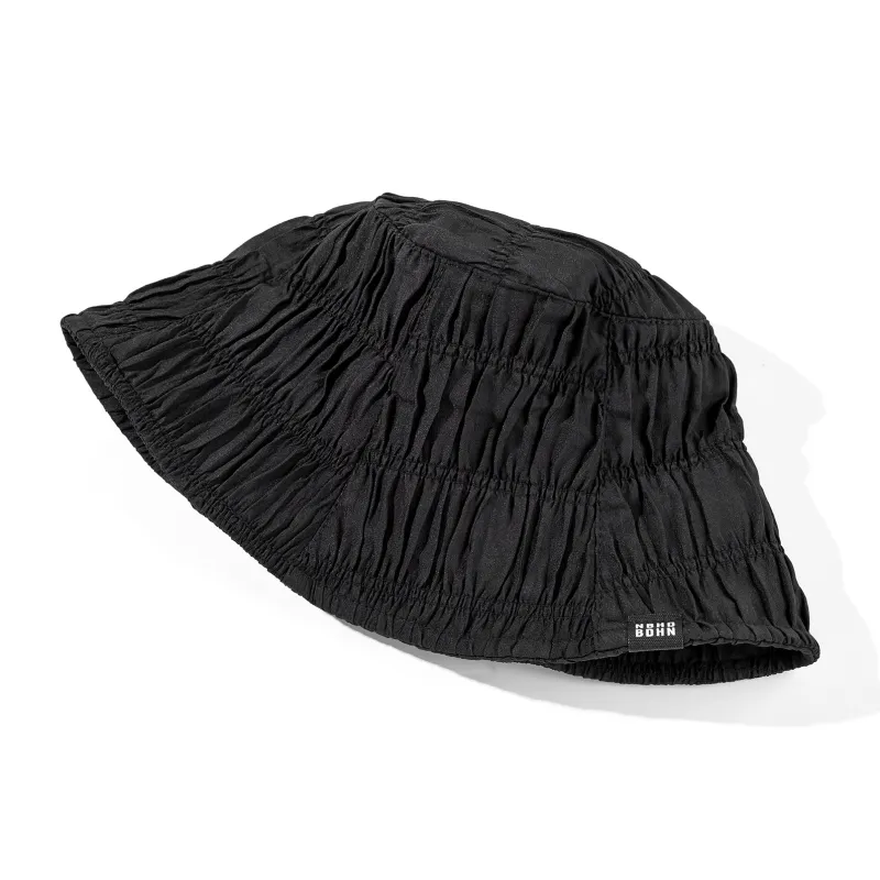 CLARKIA FLOWER Bucket Hats Women's Black-3