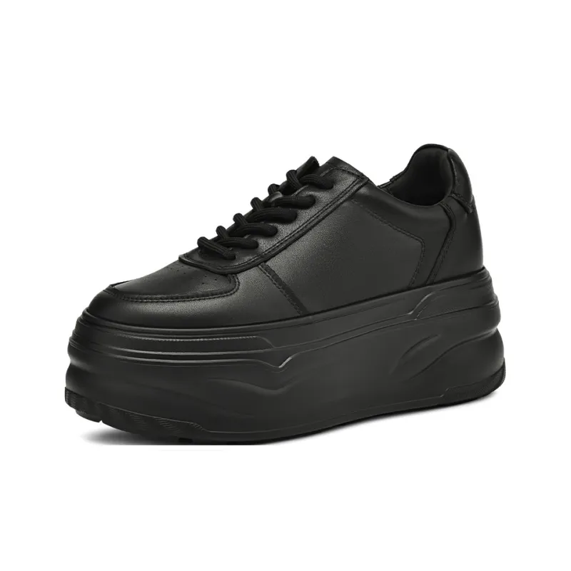 Rosa Bianca Wear-Resistant Breathable Height Increasing Low-Top Casual Shoes Women's-7