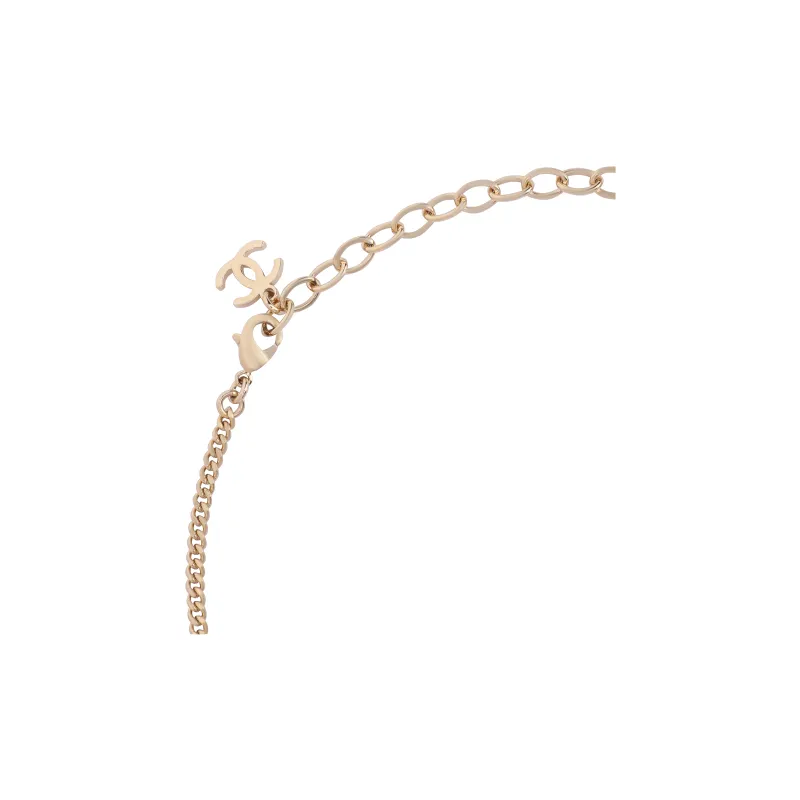 CHANEL Metal Necklaces Women's Gold-3
