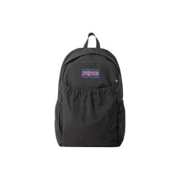 JanSport 420D Nylon Backpack Medium Size Unisex Multicolor Black