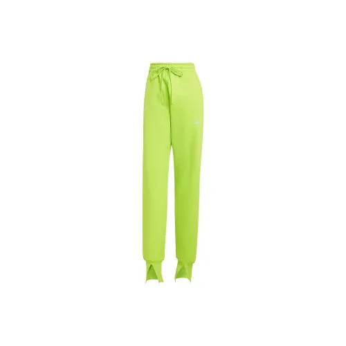 Adidas Knitted Sweatpants Women's Neon Green