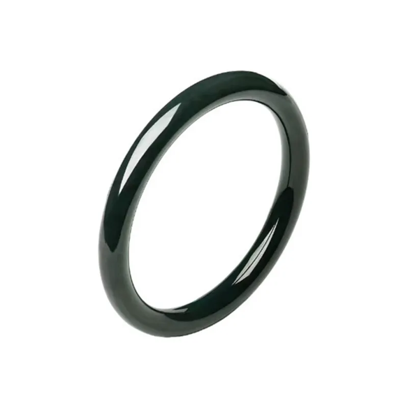 Zhen Yu Zhen Pin Bangles Green Jade Unisex-6