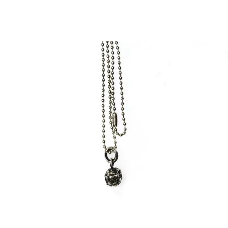 Chrome Hearts 925 Sterling Silver Necklaces Unisex Silver-0
