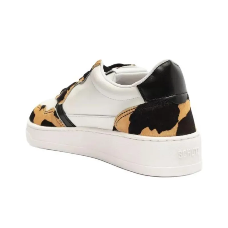 Schutz Logomania Low-Top Skateboard Shoes Women's White-3