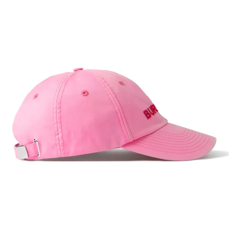 Burberry Cotton Baseball Caps Men's Pink-2