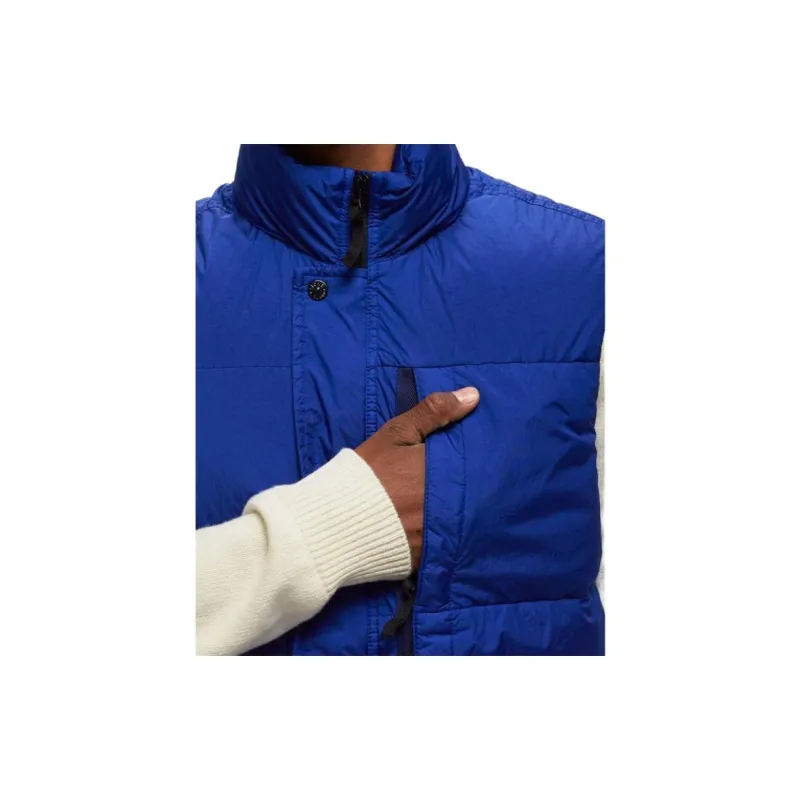 STONE ISLAND Vests Unisex Bright Blue-2