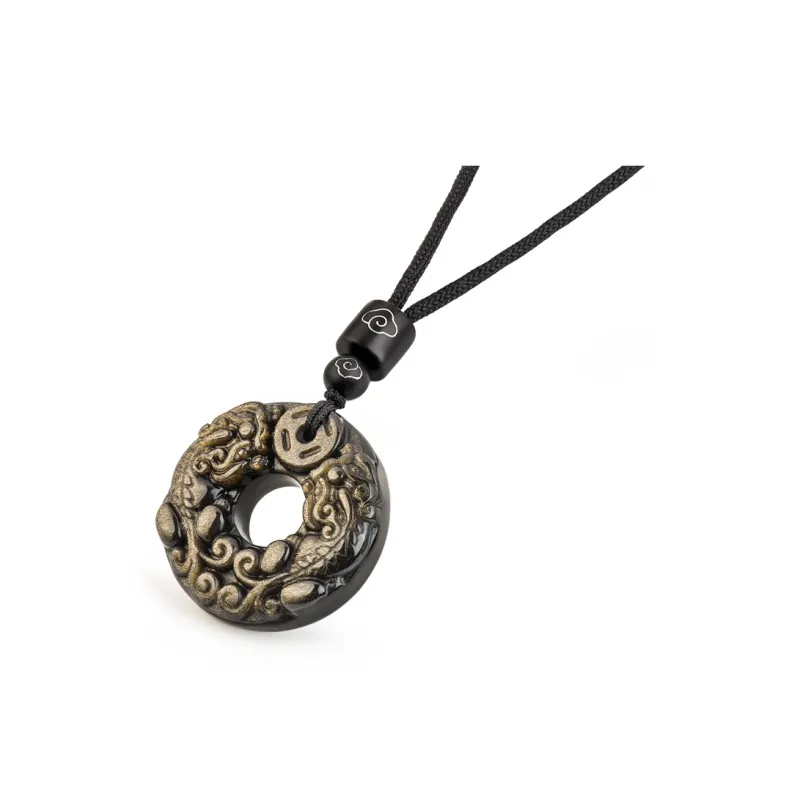 SIMPLE JOYS Obsidian Jewelry Unisex-6