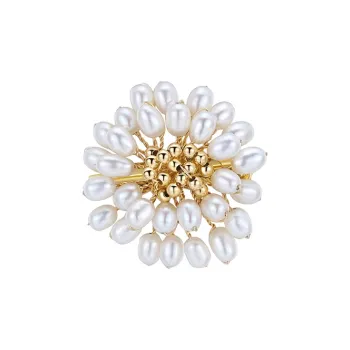 COCOKIM Freshwater Pearl Brooches Unisex