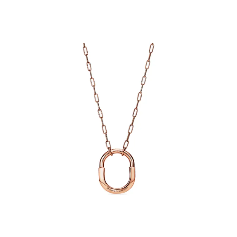 TIFFANY & CO. 18K Rose Gold Necklaces Women's Rose Gold-1