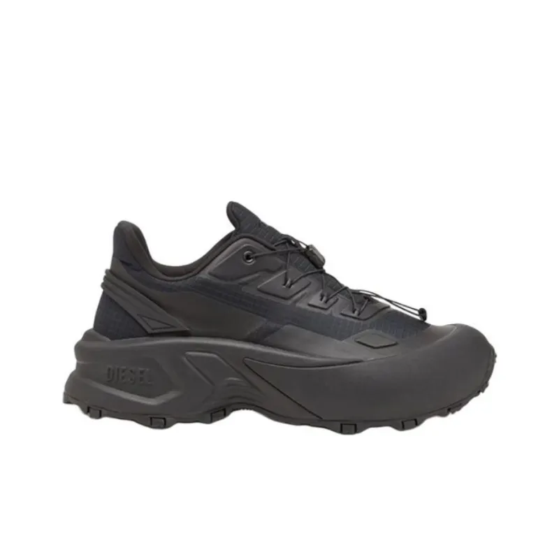 DIESEL Low Top Casual Shoes Men's Black-1