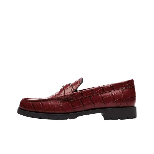 COACH Jocelyn Loafers Women's Red