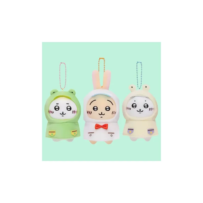 Chiikawa Raincoat Collection Dolls Plush Pendant Small Size Tall-3