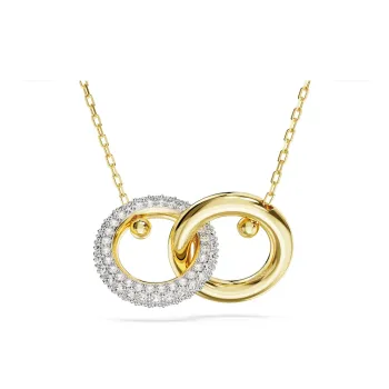 Swarovski Dextera Crystal embellished Interlinked Necklace