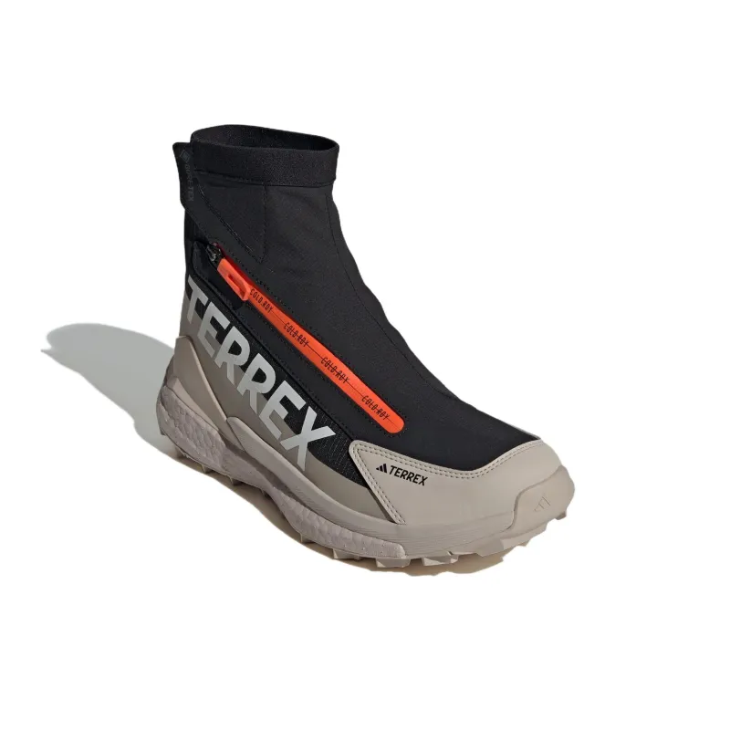 Adidas Terrex Free Hiker 2 Cold.RDY Wonder Beige Core Black Semi Impact Orange-2