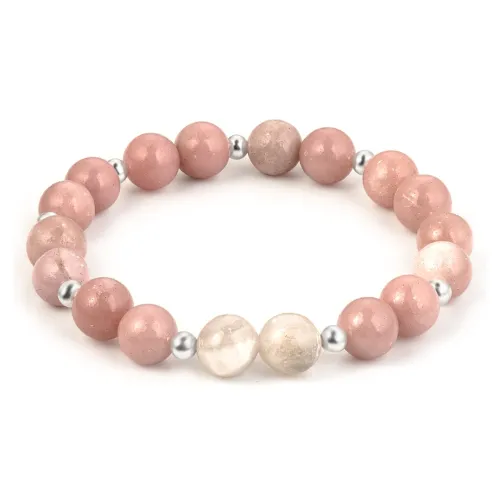SIMPLE JOYS Domestic Pink Australian Opal Bracelets Women's