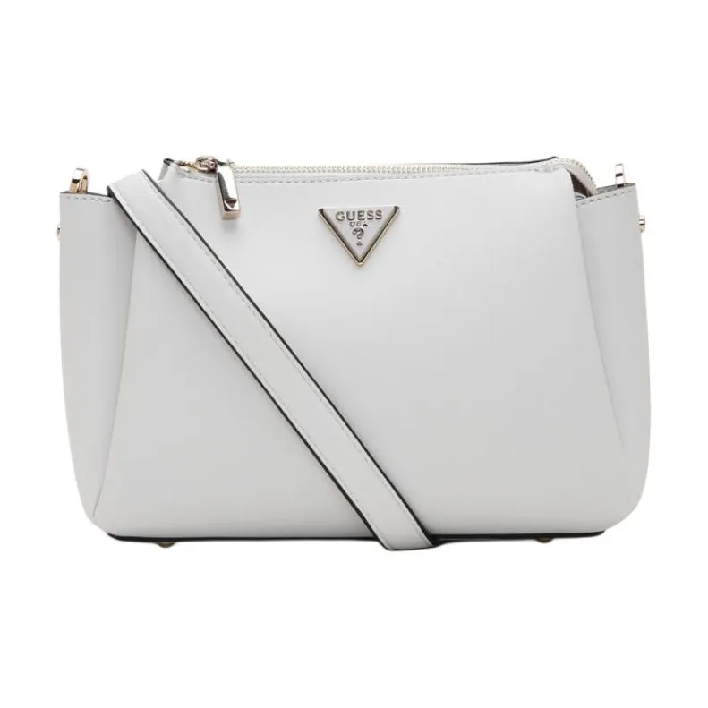 GUESS Artificial Leather Crossbody Bag Shoulder Bag Medium Size Women's Gray-0