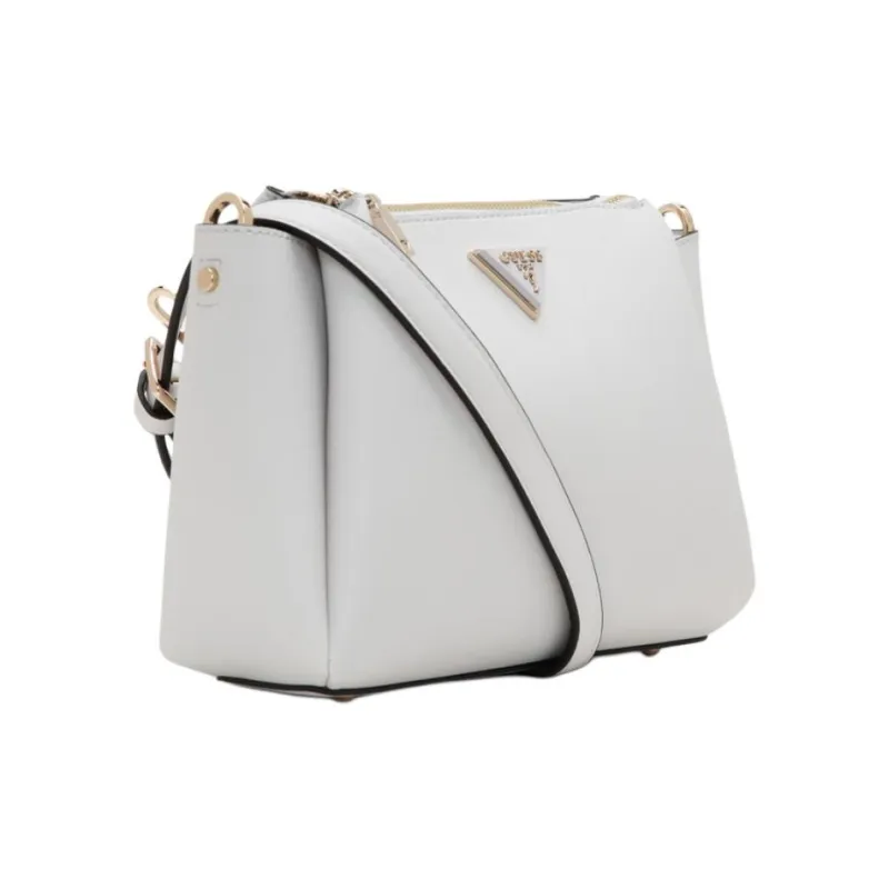 GUESS Artificial Leather Crossbody Bag Shoulder Bag Medium Size Women's Gray-1