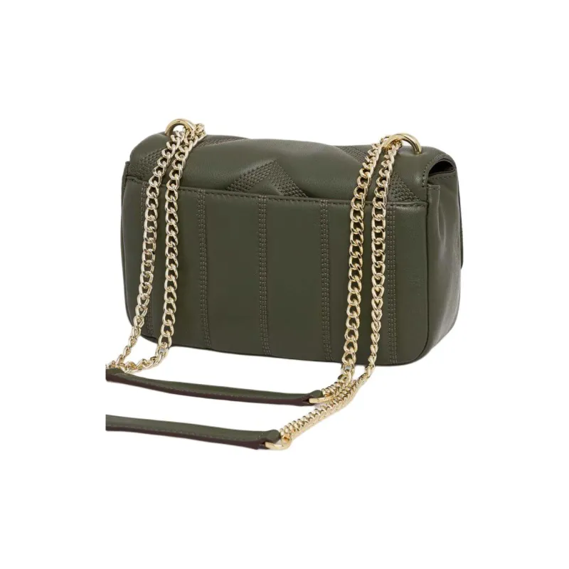 DKNY Lambskin Shoulder Bag Crossbody Bag Handbag Small Size Women's Green-2