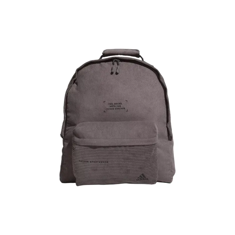 Adidas Recycled Polyester Backpack Regular Unisex Charcoal Gray-0