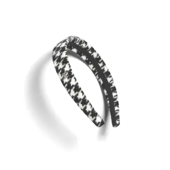 CHANEL Headbands Women's Black/White