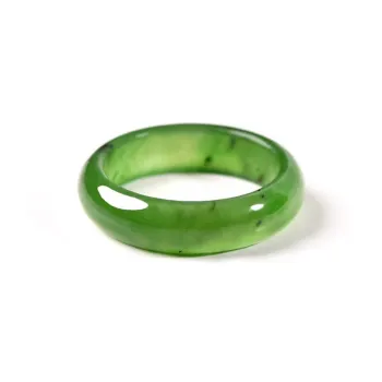 Cuizu Hetian Jade Rings Unisex Jasper