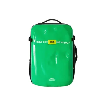 CrashBaggage PC Backpack Medium Size Unisex Green