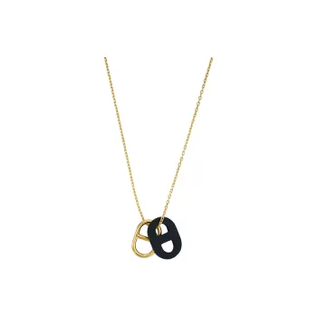 HERMES O'Maillon Calfskin Necklaces Men's