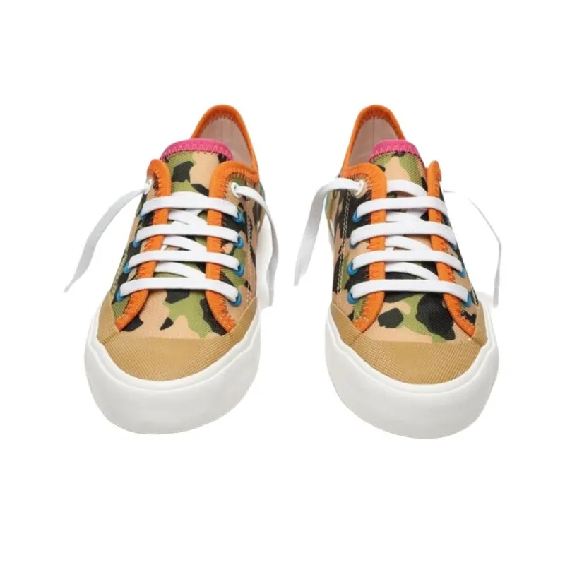 Schutz Low-Top Skateboard Shoes Women's Green-2