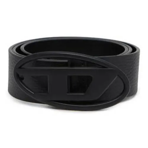 DIESEL Leather Belts Men Black