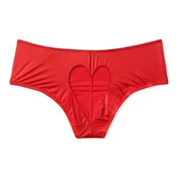Victoria's Secret Underpants Women's 1 Pack Red Heart