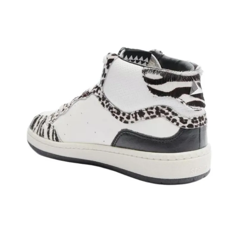 Schutz TÊNIS High-Top Skateboard Shoes Women's White-3
