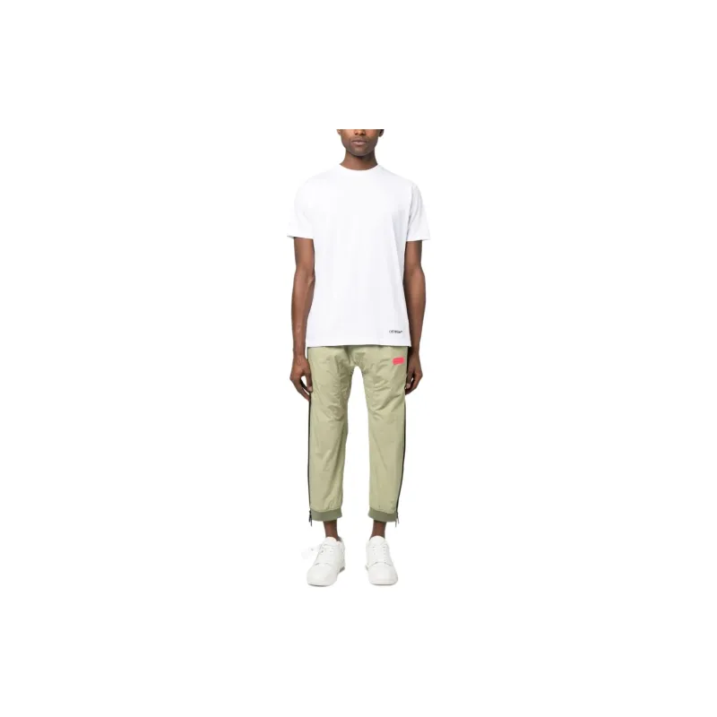 Off Logo embroidered T shirt-1