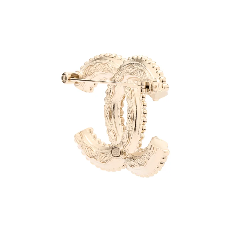 CHANEL Brooches Women's Gold-2
