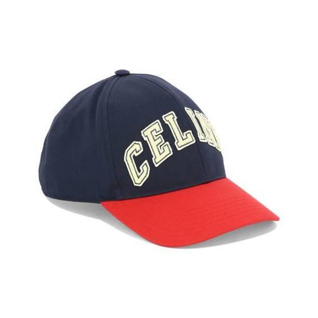 CELINE Logo Patch Baseball Cap - POIZON