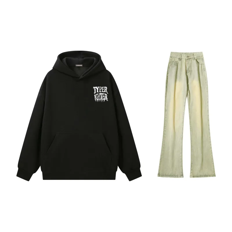 TYPERIGHTER Sweatshirt Set Unisex-4