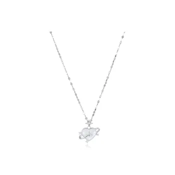 Zeroline Colored Glaze Necklaces Women's