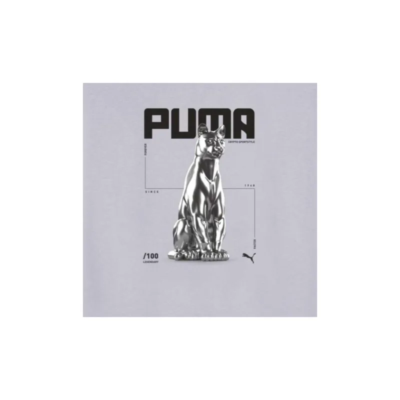 PUMA EVOSTRIPE T-Shirt Men's Gray-3